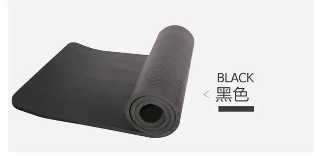 10mm Thick Non-Slip Lightweight Yoga Mat