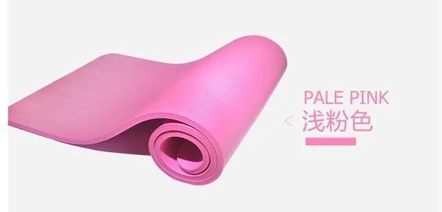 10mm Thick Non-Slip Lightweight Yoga Mat