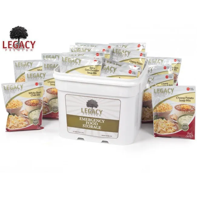 120 Serving Gluten Free Entree Bucket