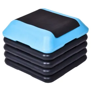 16" x 16"  Adjustable 4 Risers Lightweight Aerobic Pedals