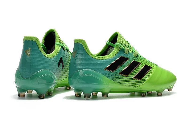 Adidas ACE Series FG Soccers Shoes Green/Blue/Black