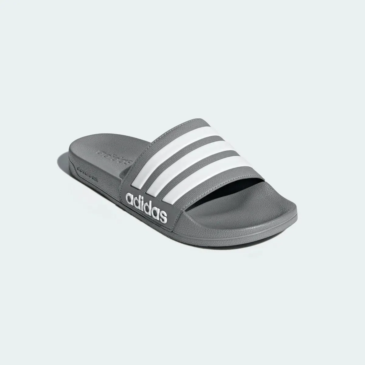 Adidas Adilette Shower Sandal - Grey-White