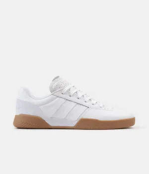 Adidas City Cup Shoes - FTW White / FTW White / Gum4