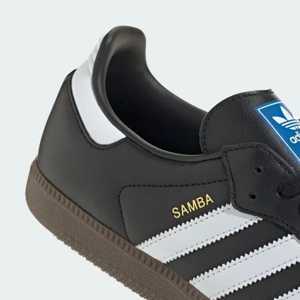 Adidas Men's Samba OG Shoes - Core Black / Cloud White / Gum