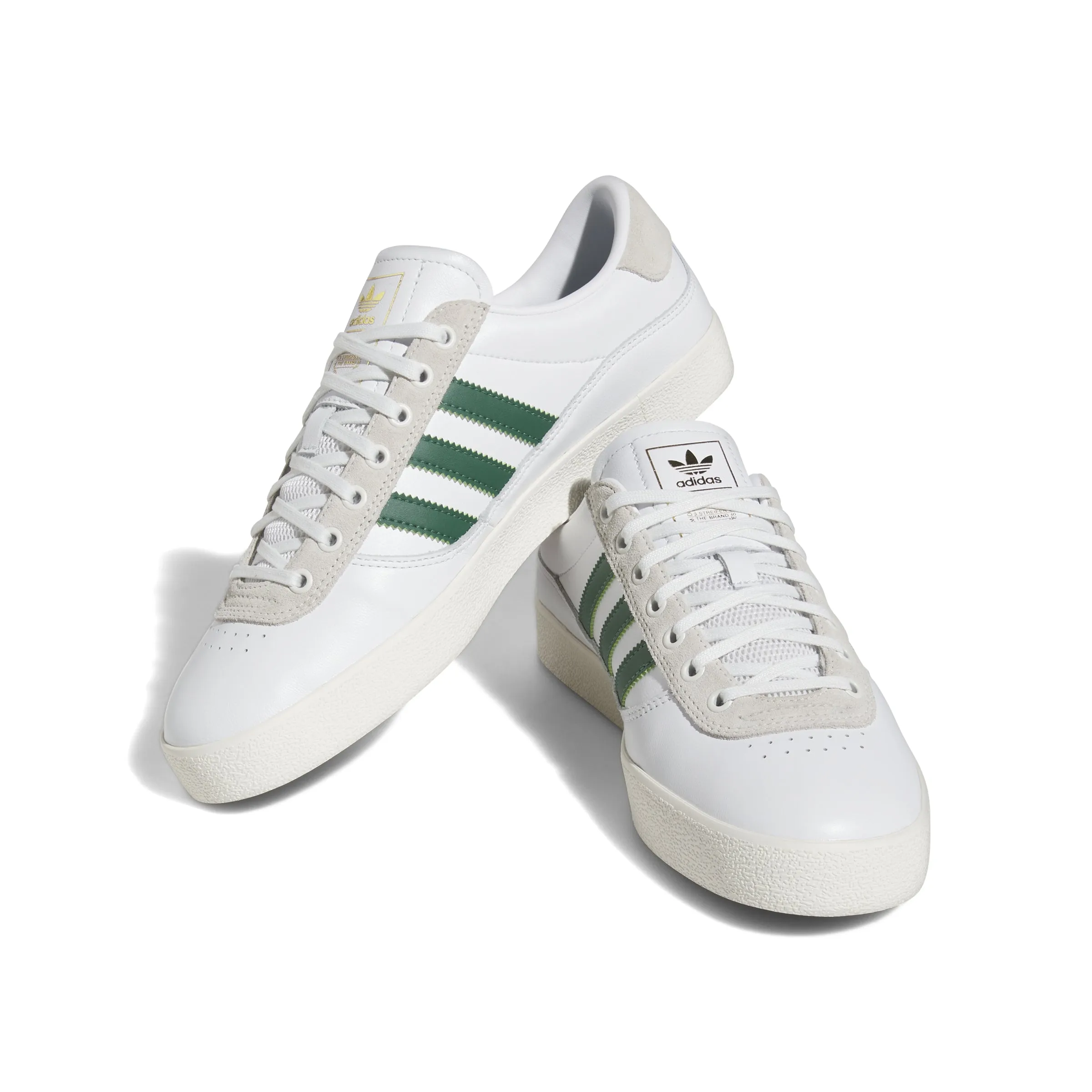 Adidas - Puig Indoor in Cloud White/Dark Green/Core White