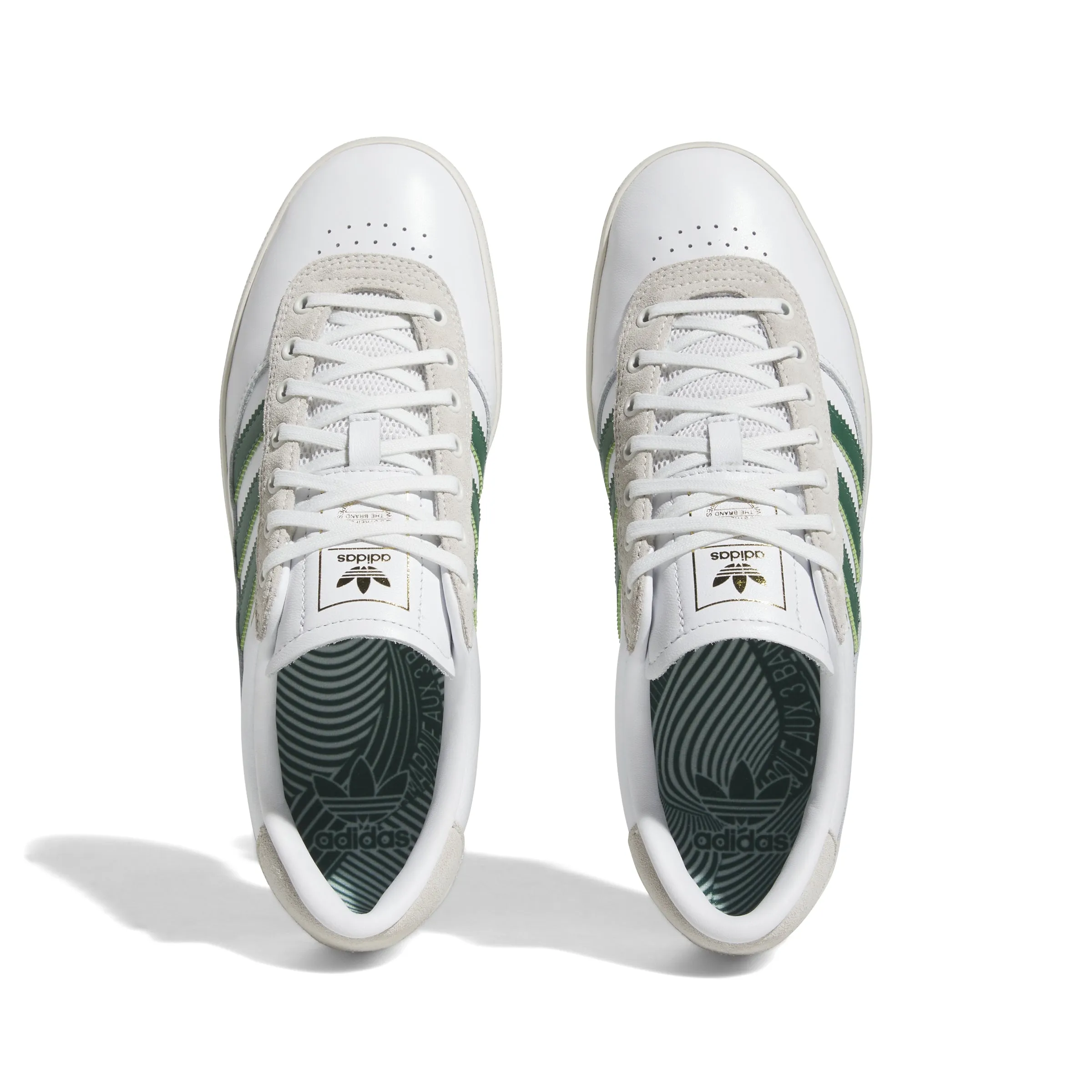 Adidas - Puig Indoor in Cloud White/Dark Green/Core White