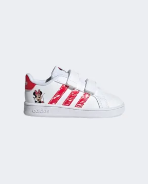 Adidas X Disney Minnie Mouse Infant- Girls Tennis Shoes White/Red Gy8011