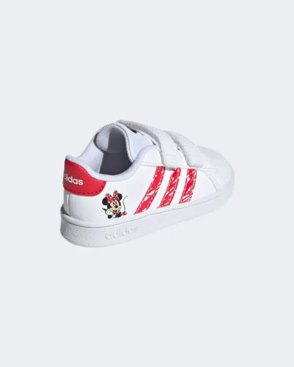 Adidas X Disney Minnie Mouse Infant- Girls Tennis Shoes White/Red Gy8011