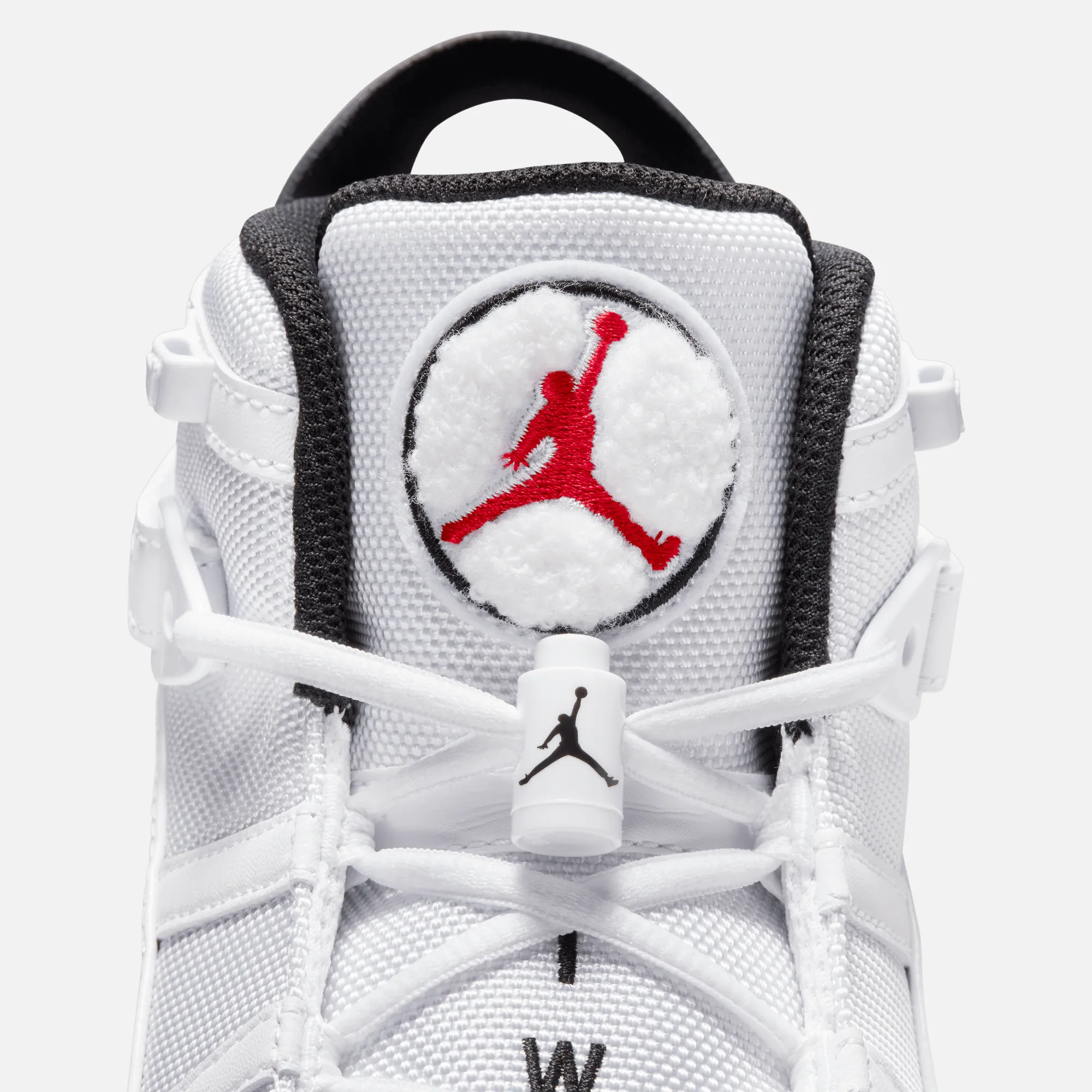 Air Jordan 6 Rings White University Red Black