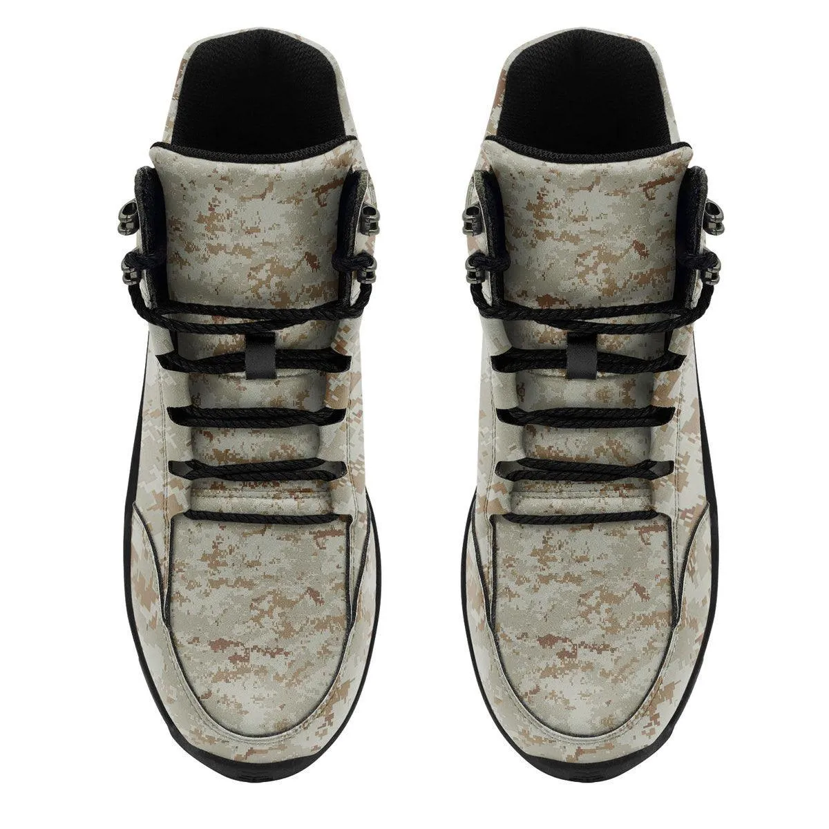 American Marine Pattern Desert CAMO Hiking Shoes