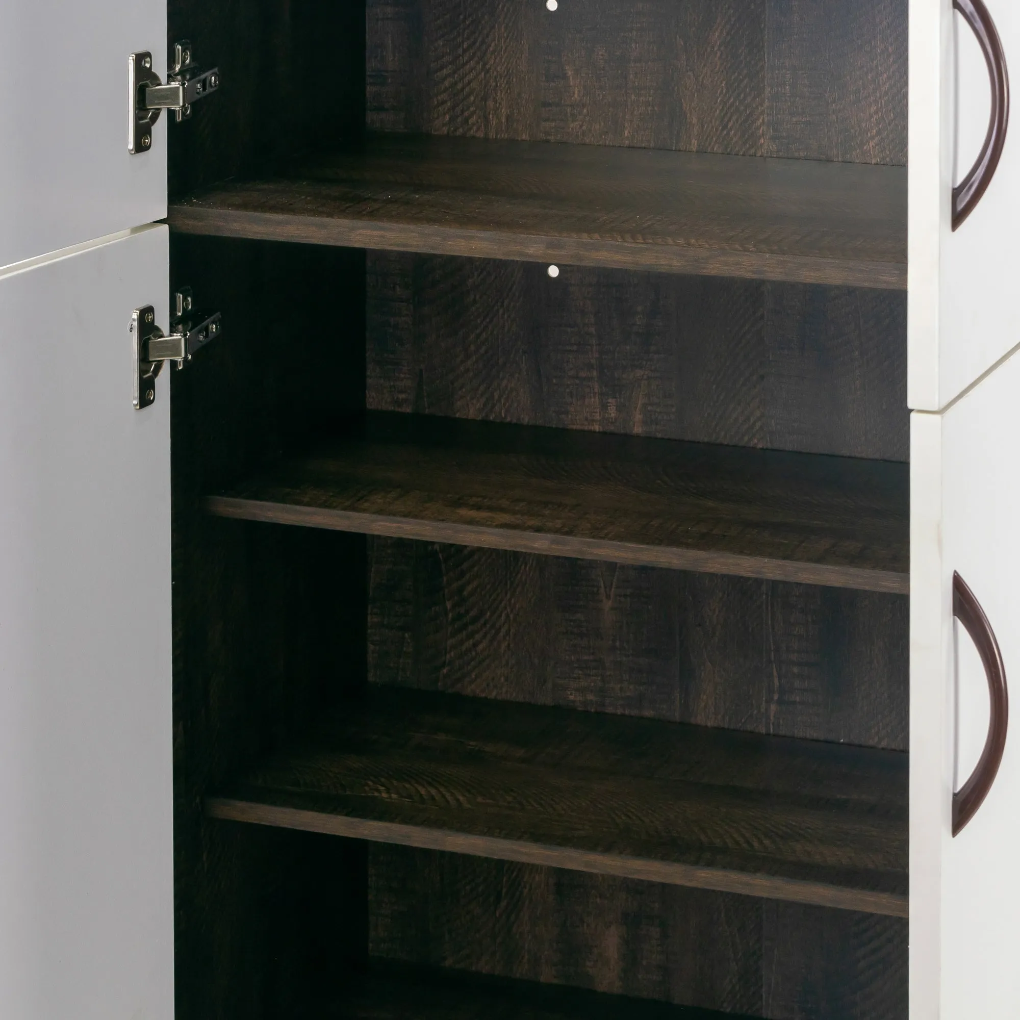 Anthea Four-door Shoe Cabinet with Four Shelves