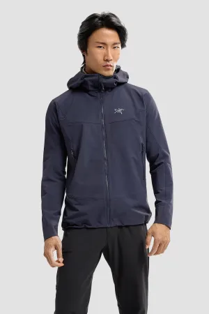 Arc'teryx Men's Gamma Hoody in Black Sapphire