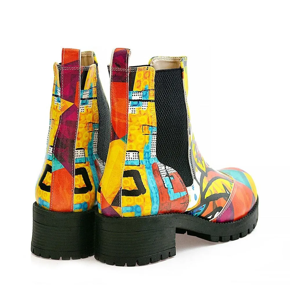 Art Short Boots WLAS114