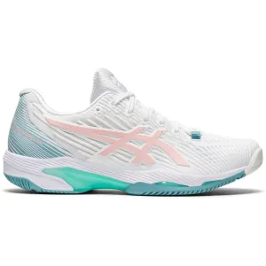 Asics Solution Speed FF 2 Womens Tennis Shoes - White