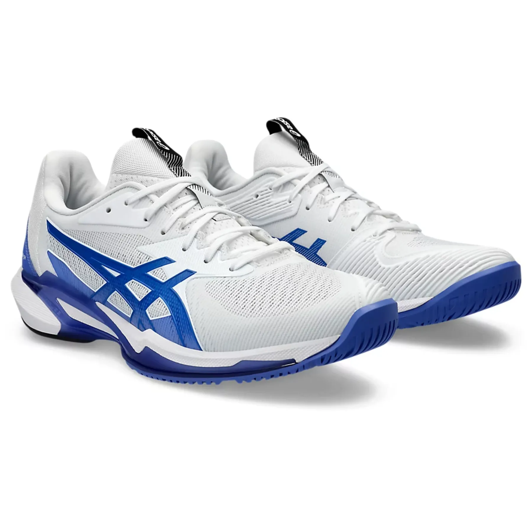 Asics Solution Speed FF 3 Men Tennis Shoes - White/Tuna Blue