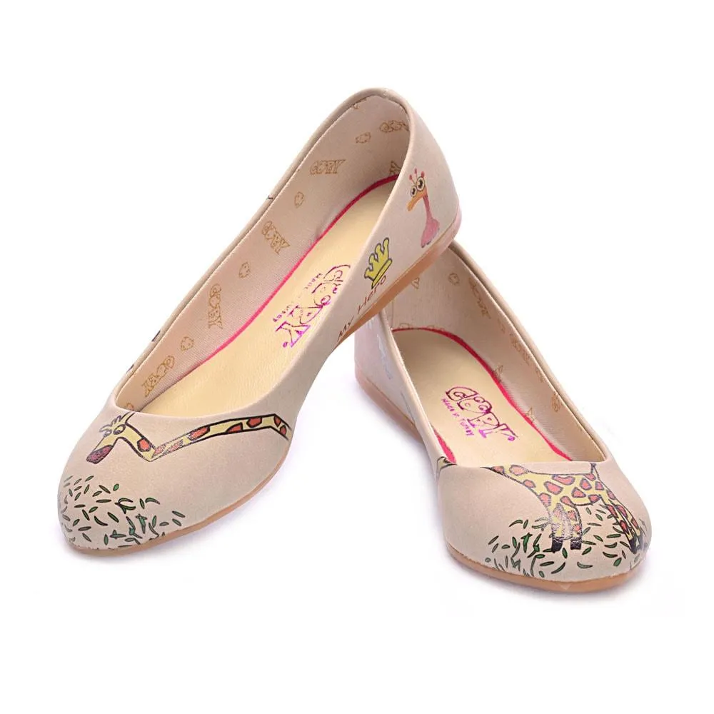 Baby Giraffe Ballerinas Shoes 1074