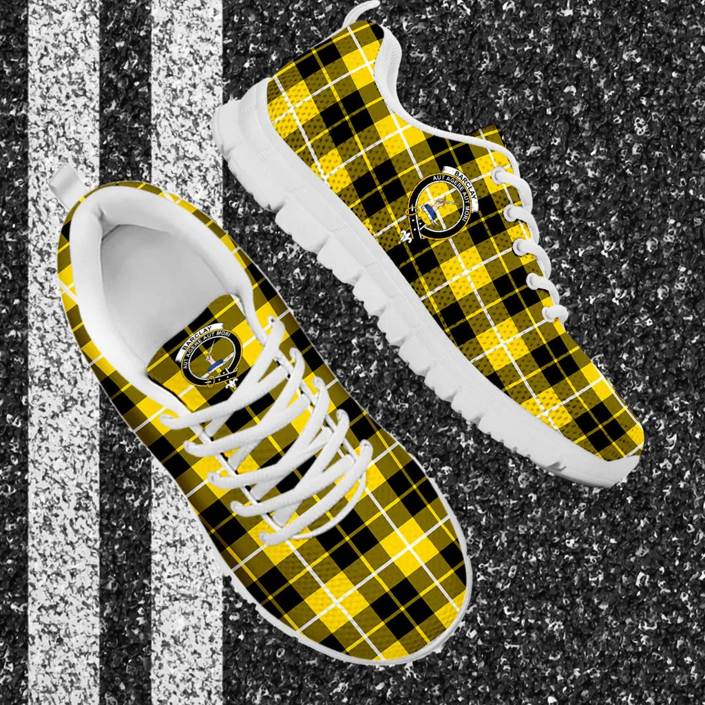 Barclay Dress Modern Tartan Sneakers with Family Crest