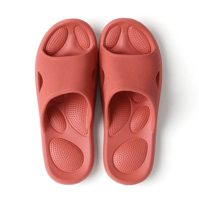 Bathroom Slippers Massage Antibacterial Deodorant Non-Slip Couple Home Bath Sandals And Slippers