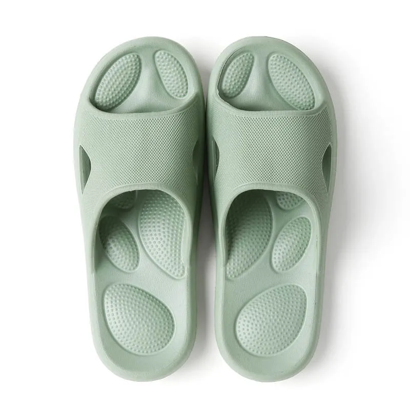 Bathroom Slippers Massage Antibacterial Deodorant Non-Slip Couple Home Bath Sandals And Slippers