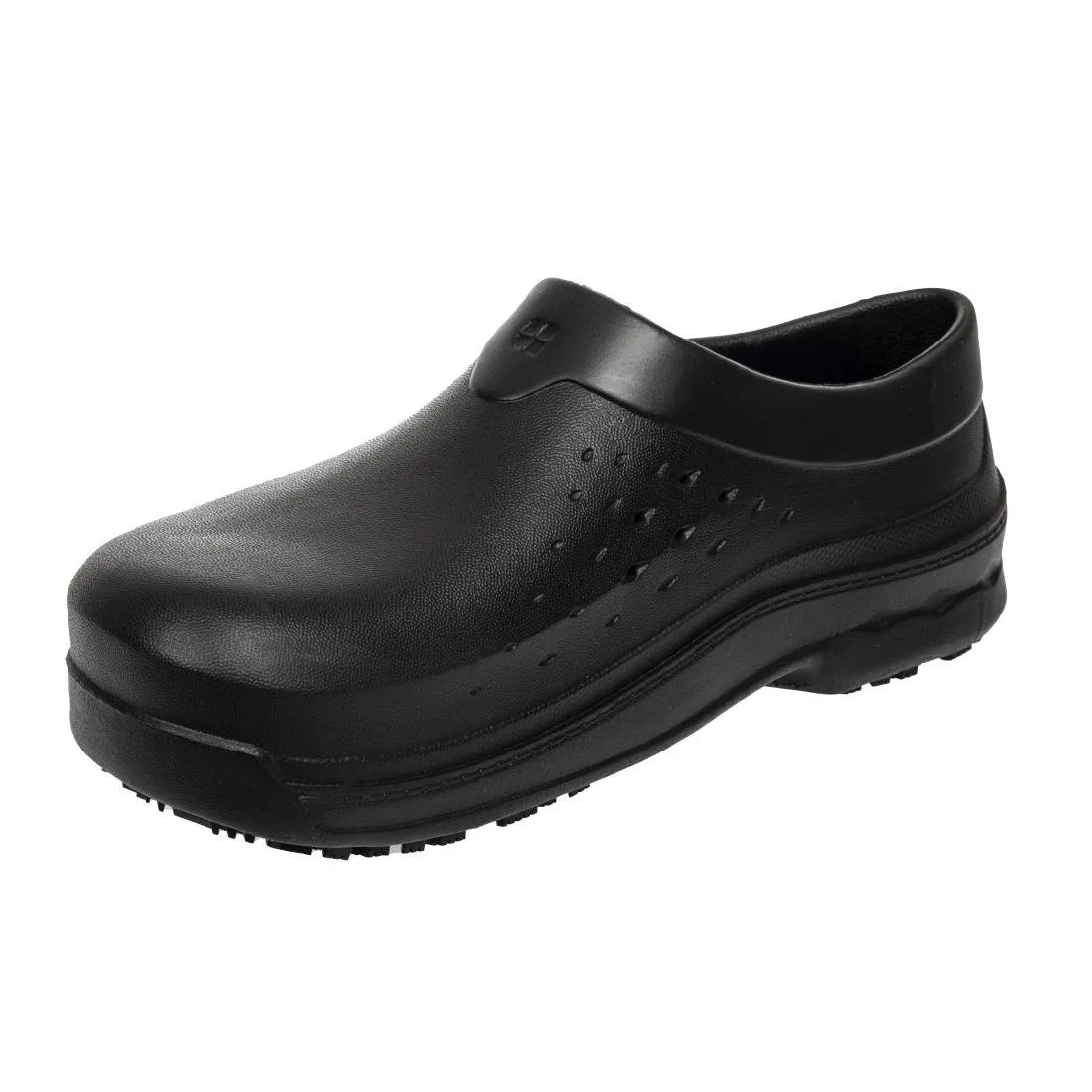 BB581-40 Shoes for Crews Radium Clogs Black Size 40