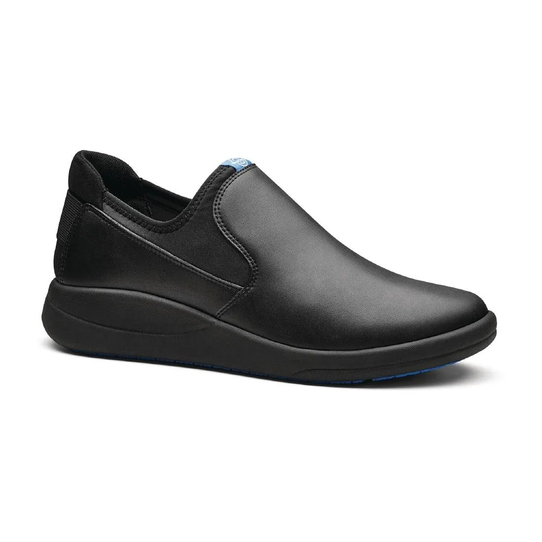 BB741-47 WearerTech Vitalise Slip on Shoe Black/Black with Modular Insole Size 47