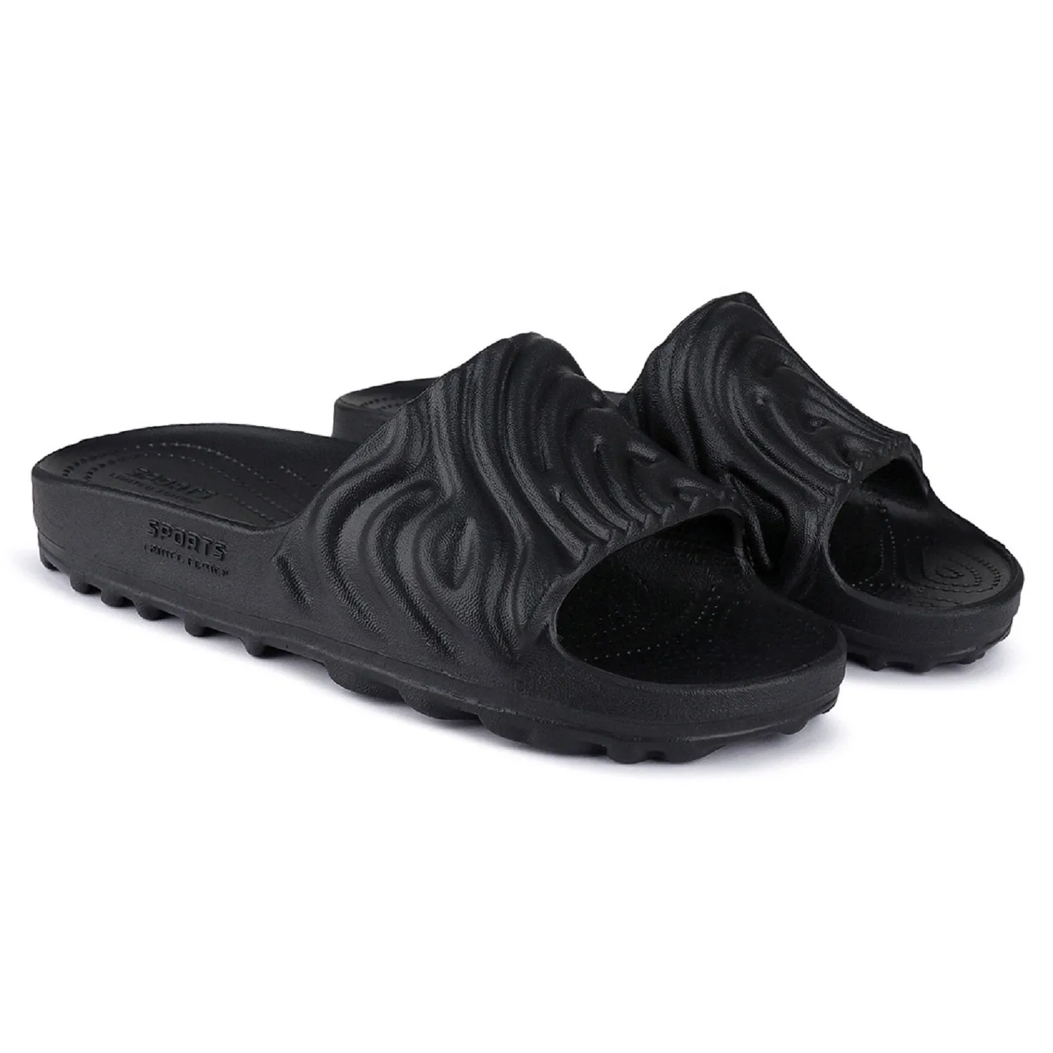 Bersache Extra Soft Classic Casual with  Regular wear with Ultra Soft & Flexibility Technology Clogs for Men's & Boy's 6050-Black