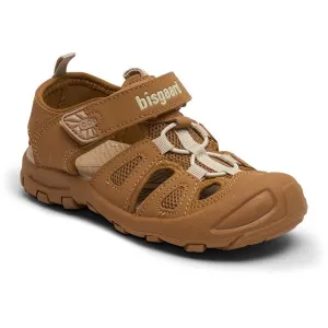 Bisgaard Parker Velcro Sandal Brown