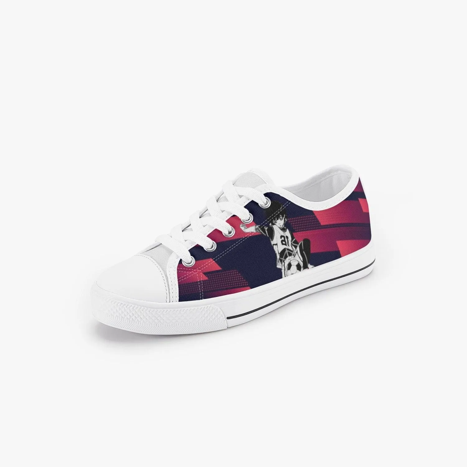 Blue Lock Meguru Bachira Kids A-Star Low Anime Shoes