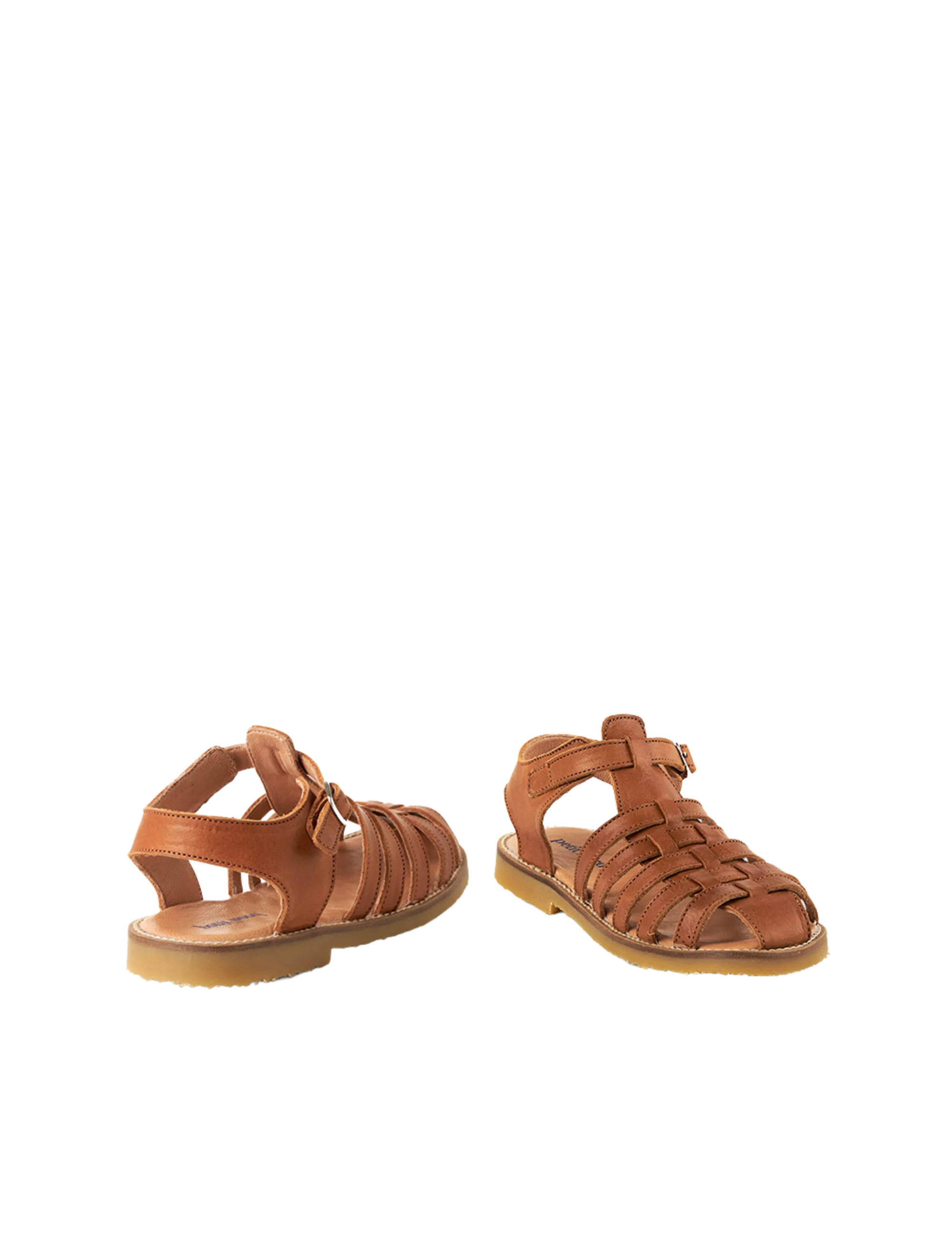 Braided Sandal - Cognac