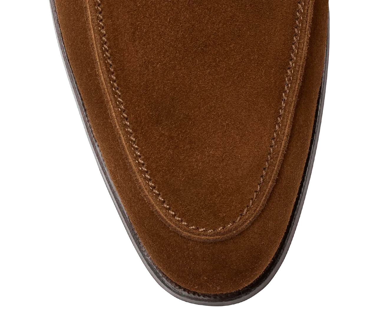 Cadogan Tobacco Calf Suede