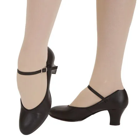 Capezio Student Footlight Character Shoes - Black