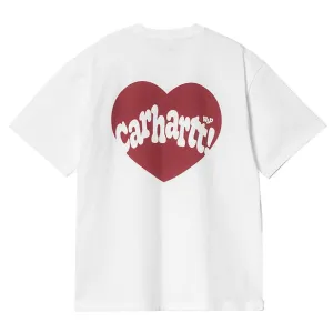 Carhartt WIP Womens S/S Amour T Shirt White Tuscany