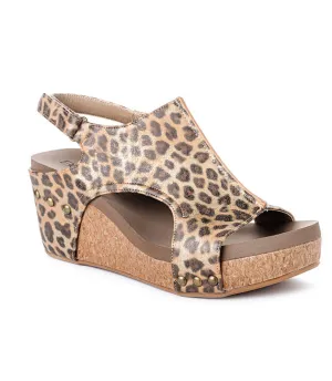 Carley in Gold Leopard by Corkys