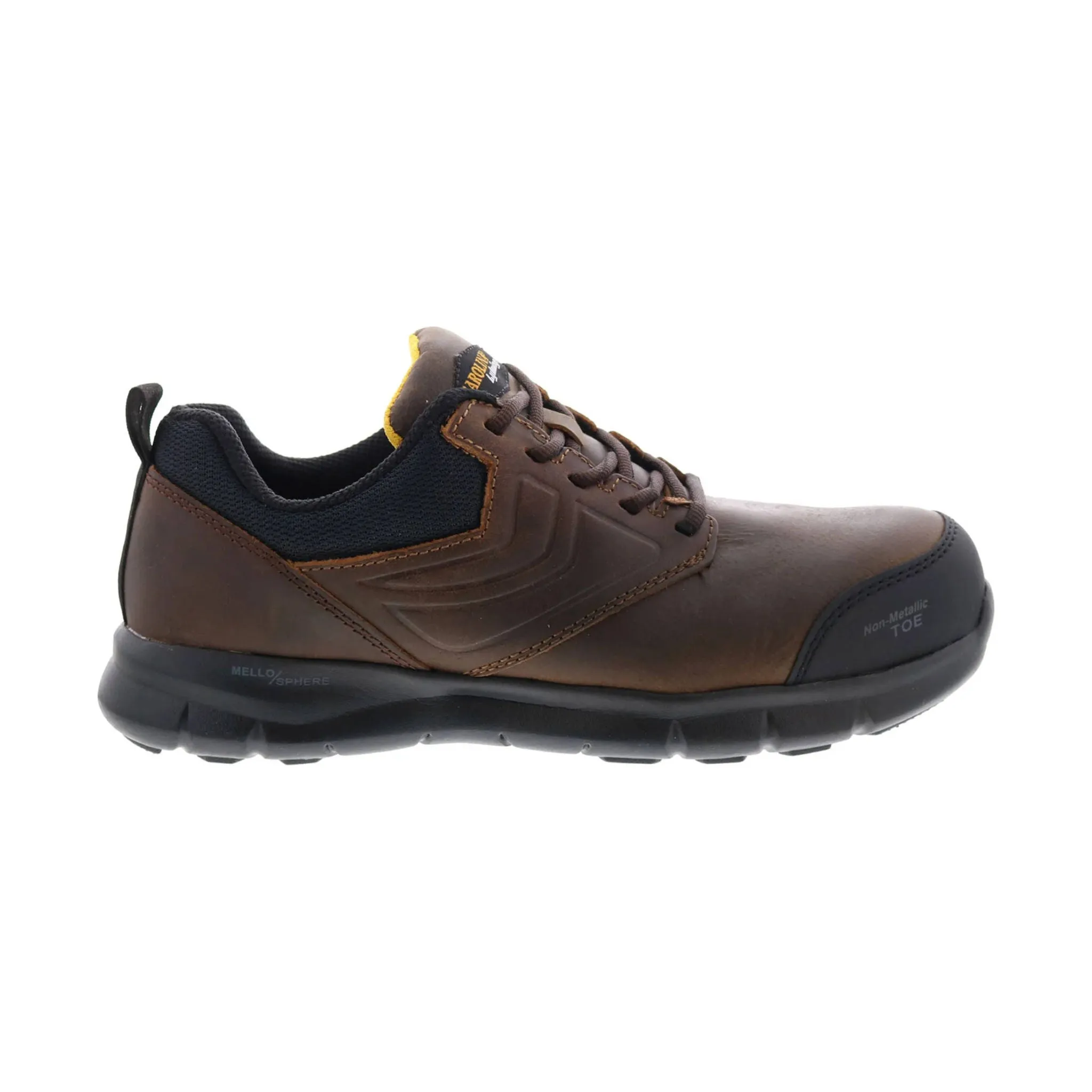 Carolina Men's Lytning Composite Toe Work Shoes - Brown Leather