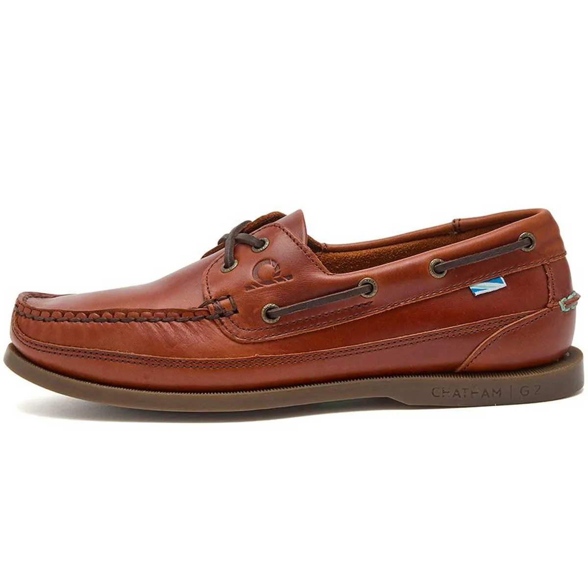 CHATHAM Kayak II G2 Leather Deck Shoes - Mens - Chestnut