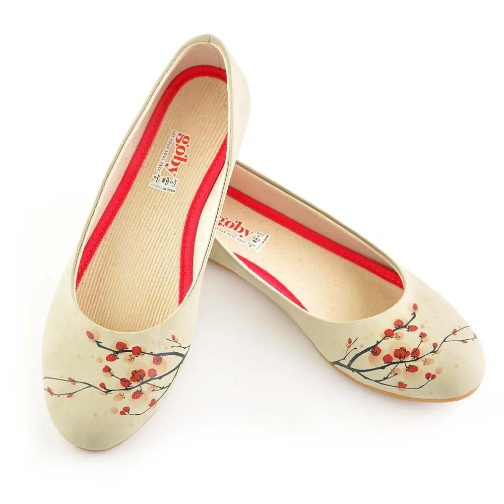 Cherry Blossom Ballerinas Shoes 1031