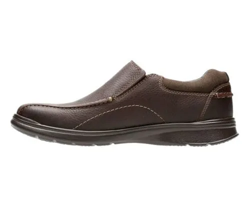 Clarks Cotrell Step Brown Oily - Wide Width