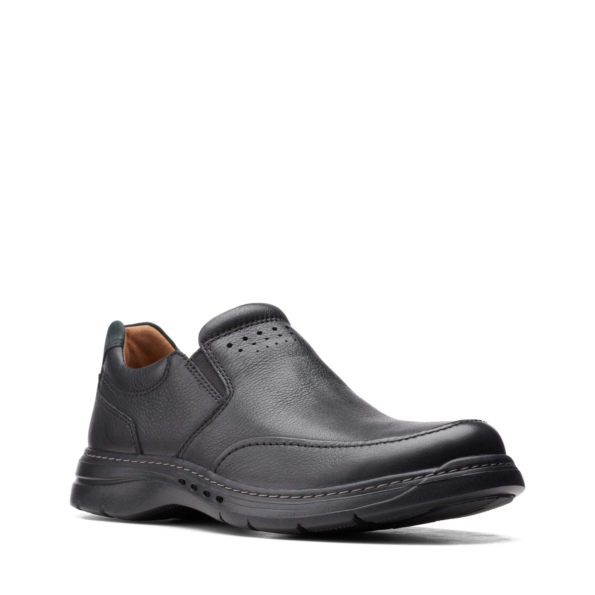 Clarks Un Brawley Step Black Men's