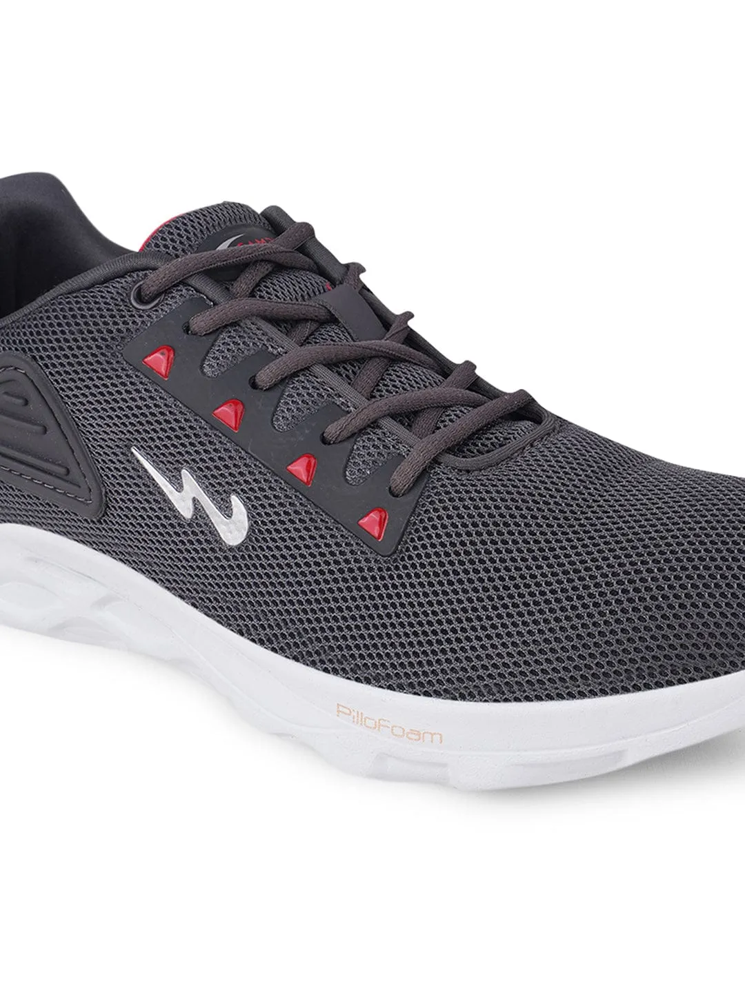 CLUSTER PRO Grey Men's Running Shoes