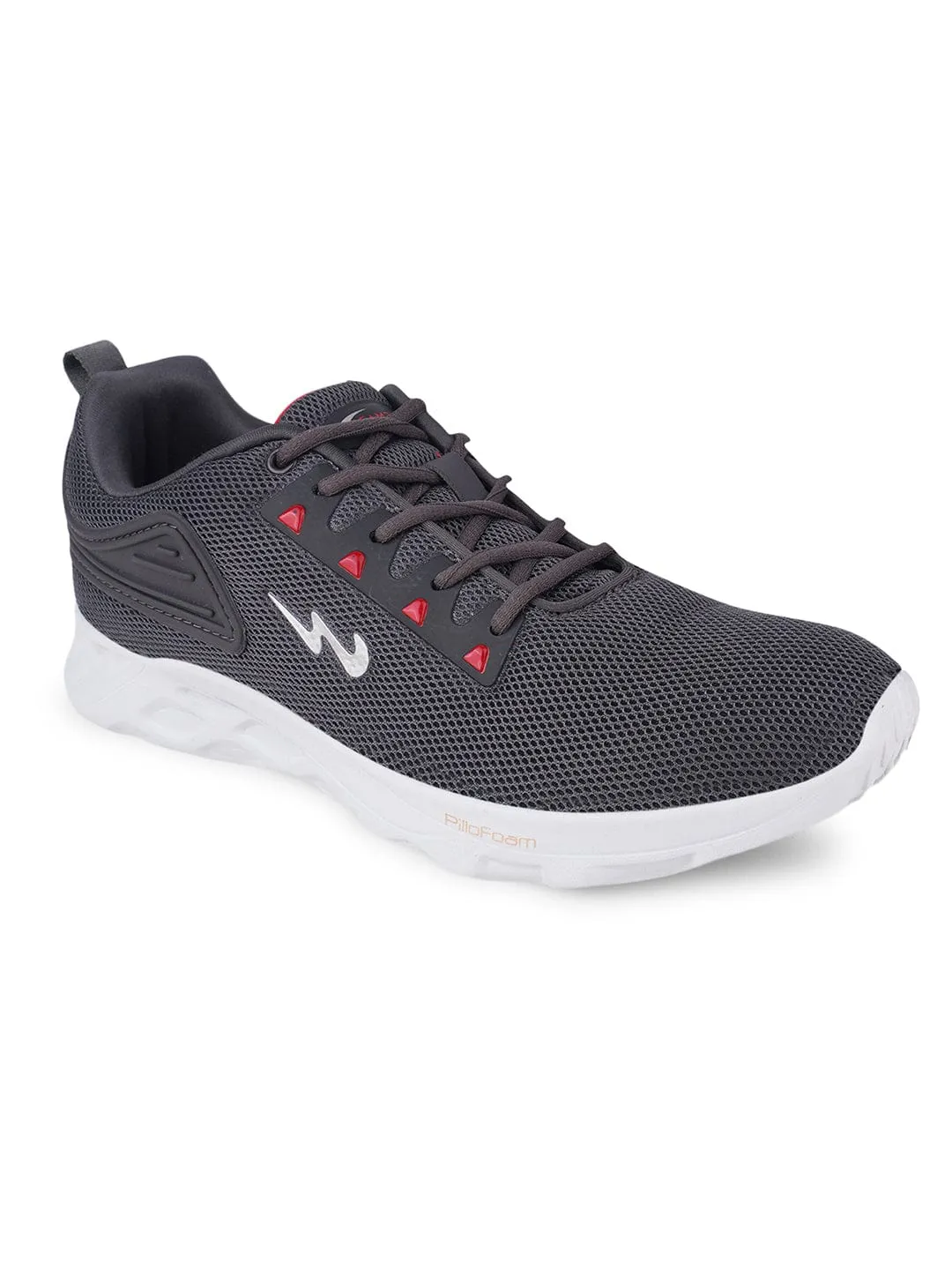 CLUSTER PRO Grey Men's Running Shoes