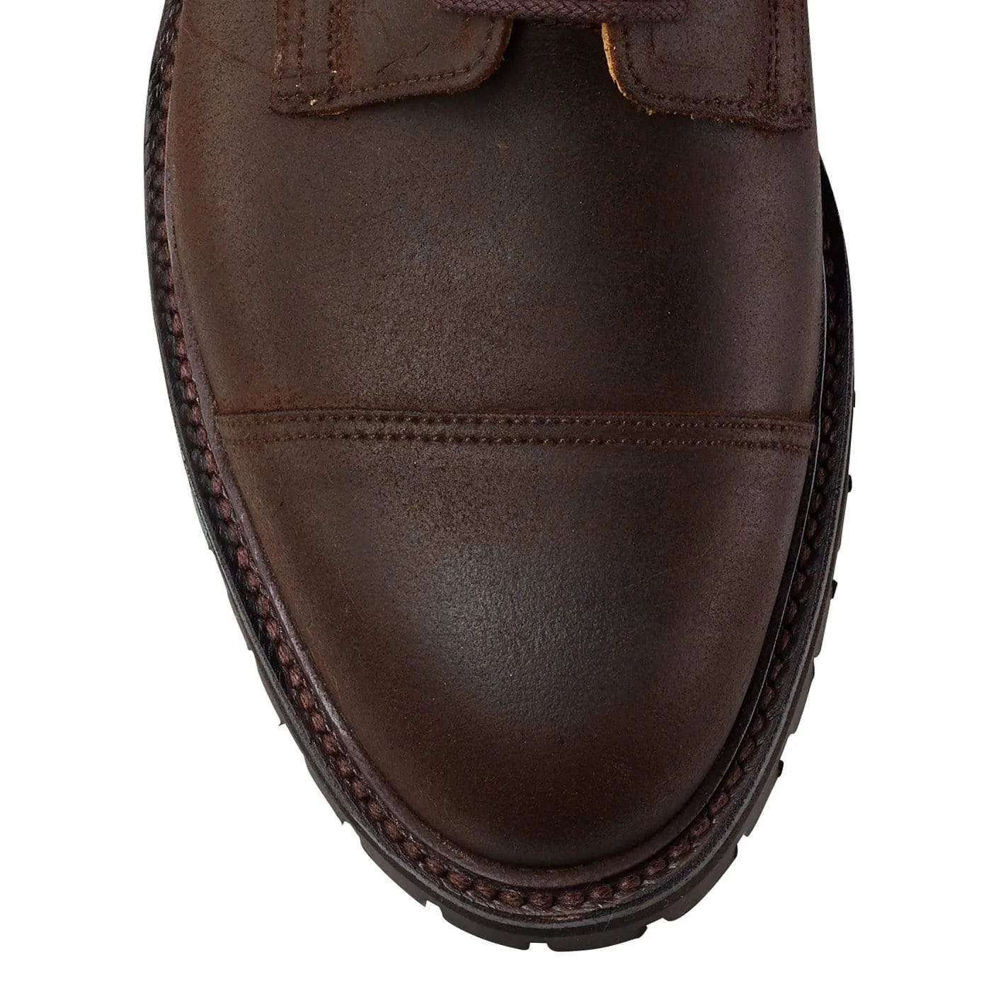 Coniston Dark Brown Rough-Out Suede (Cleated Sole)