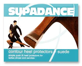 Contour Heel Caps with Suede (by Supadance)