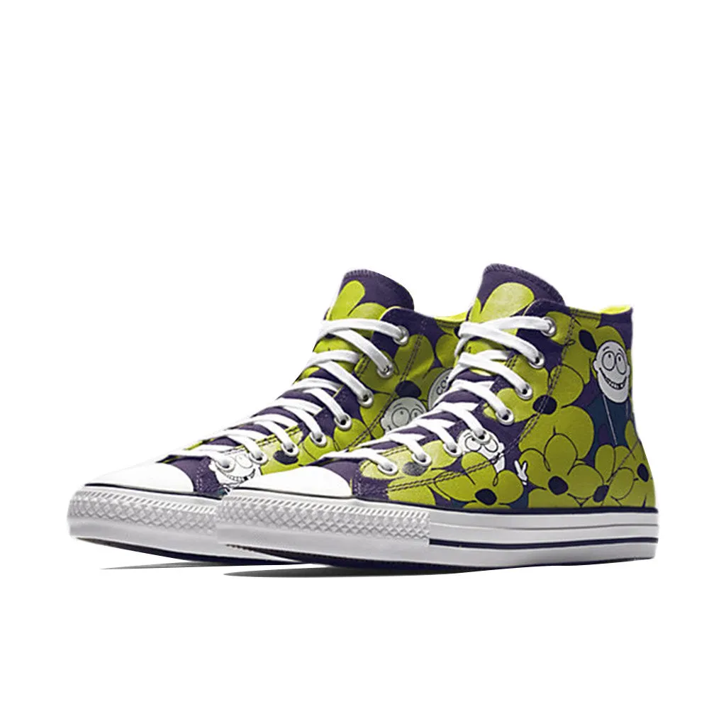 Converse CTAS Pro Hi Dinoasaur JR - Eggplant/Yellow Cream