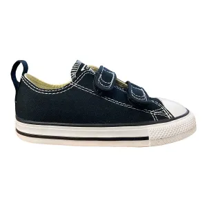 Converse scarpa sneakers da bambino e ragazzo con lo strappo Chuck Taylor All Star 2V 7V603C nero