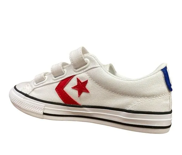 Converse scarpe sneakers da bambino Star Player Ox 670227C bianco