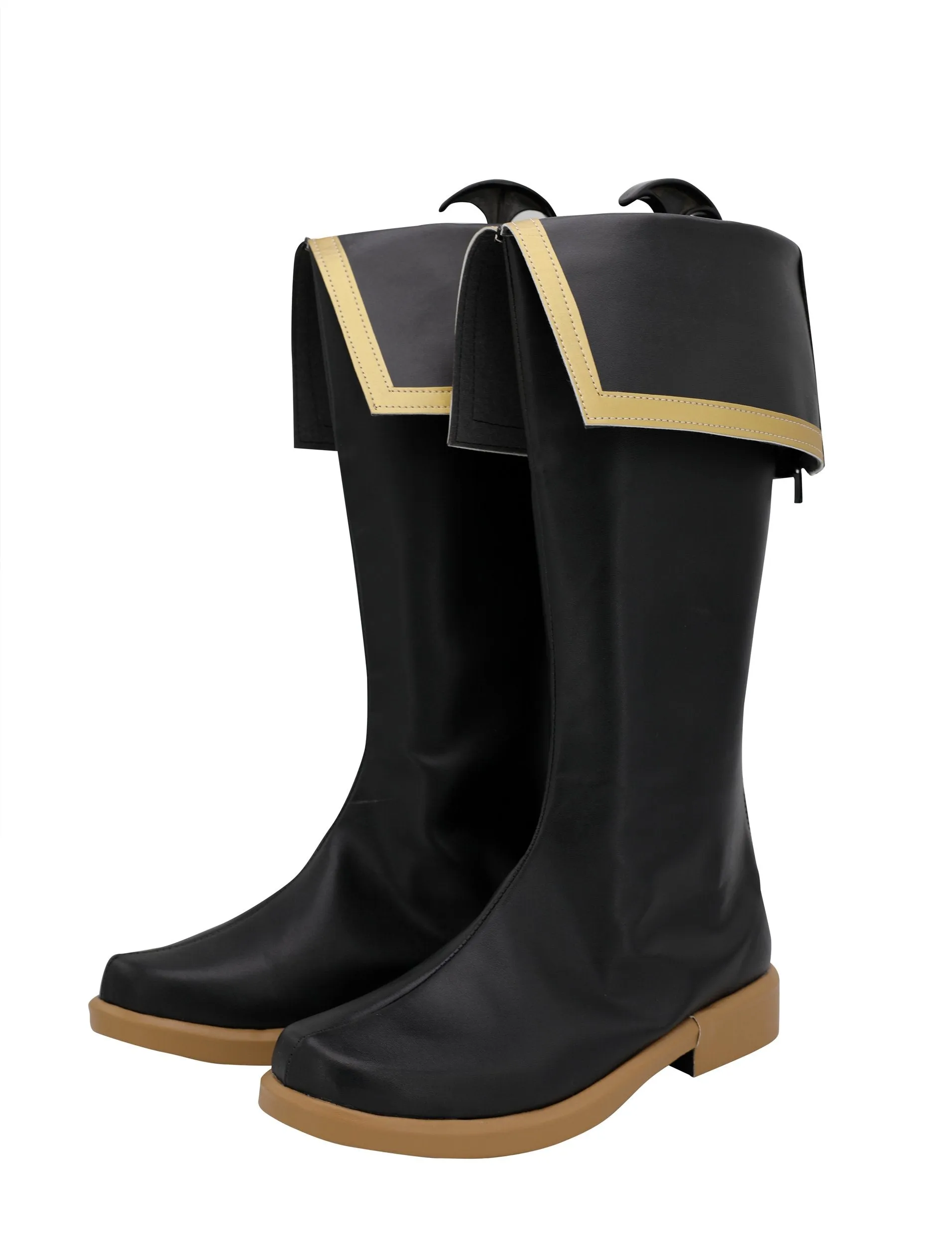 Cosplay Yuno Black Boots Cosplay Shoes