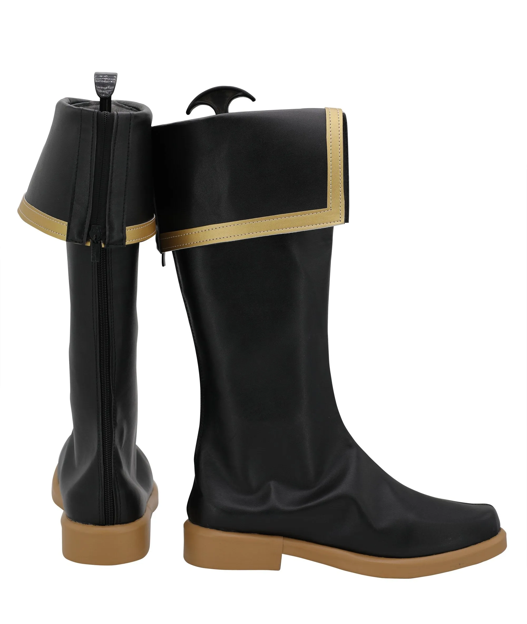 Cosplay Yuno Black Boots Cosplay Shoes