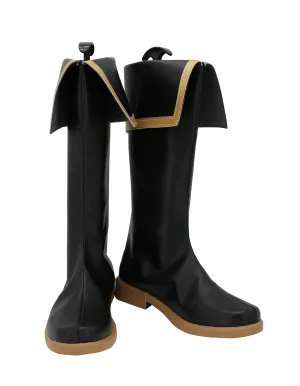 Cosplay Yuno Black Boots Cosplay Shoes