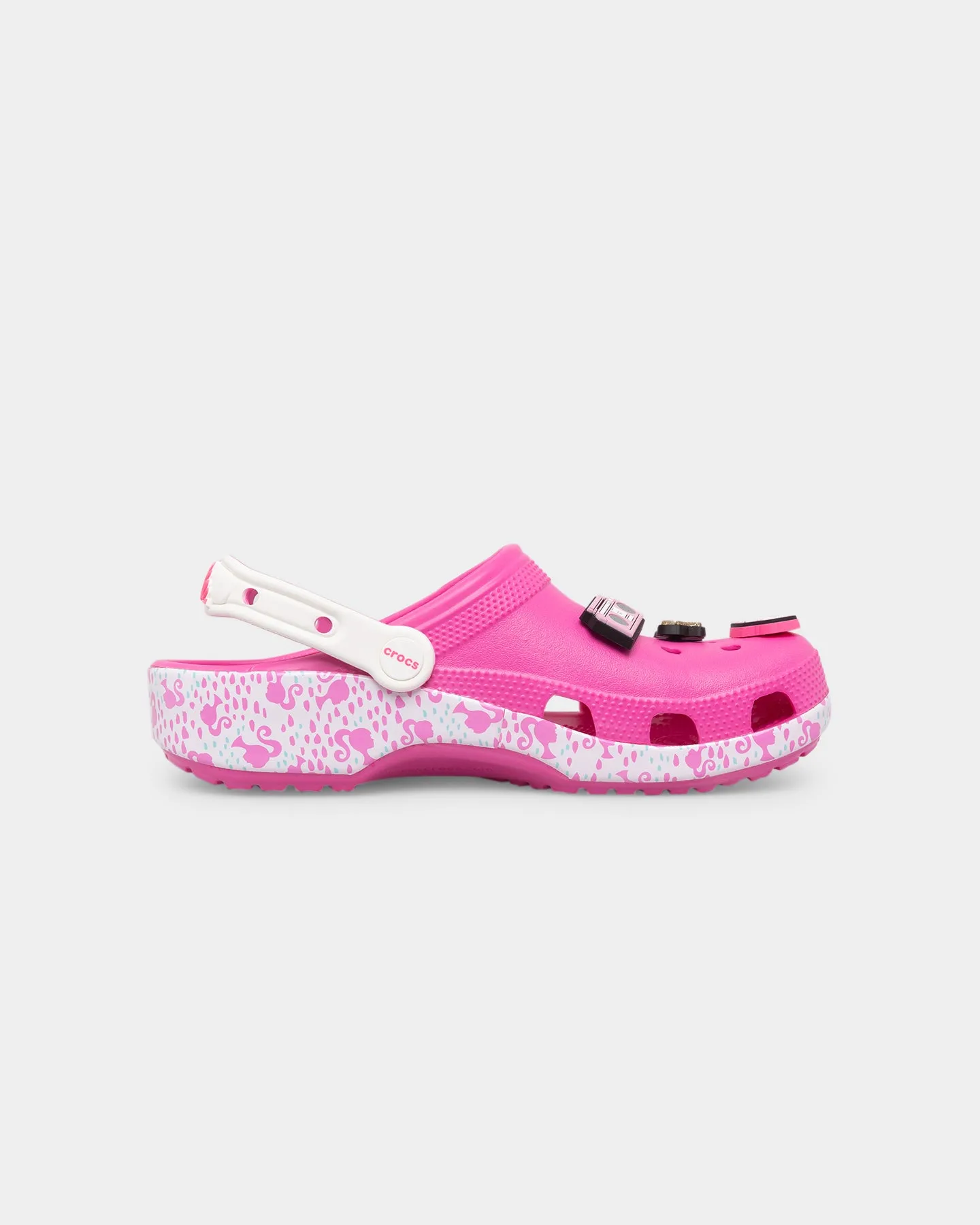 Crocs X Barbie Women's Barbie Classic Clog Electric Pink