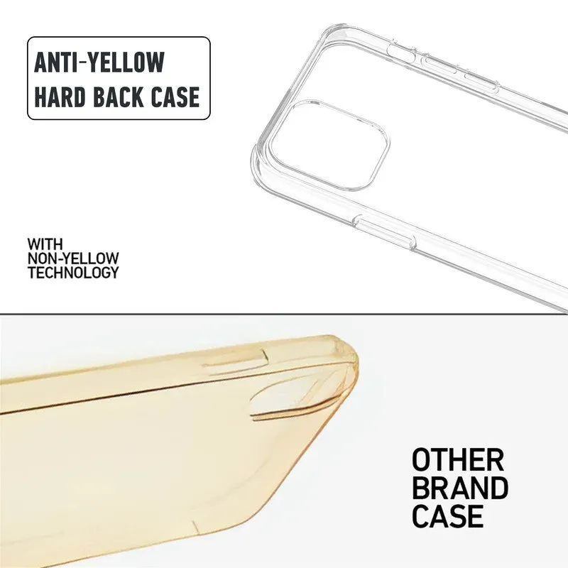 Crystal Clear Hard Back Anti-Yellowing Phone Case For Apple iPhone 14 Plus